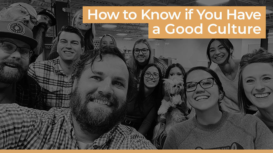 group of people with good company culture