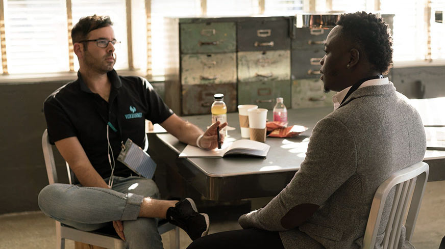 interviewing people for company culture